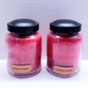 TINSELTOWN - A Cheerful Giver Baby Jar Single Wick Candle, 6 oz (2 pcs)